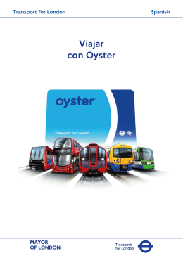 guía de cómo viajar con Oyster