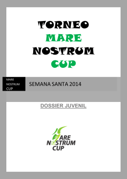 MARE NOSTRUM CUP - Club Deportivo San Viator
