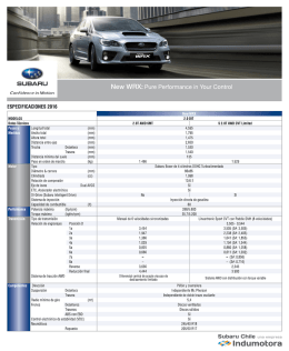 spec WRX