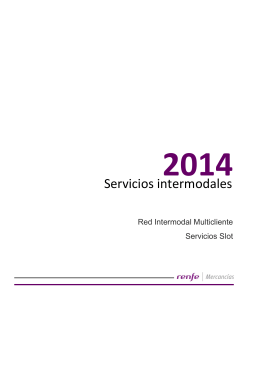 Servicios intermodales