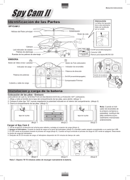 Manual de instrucciones Spy Cam II (ES PT)