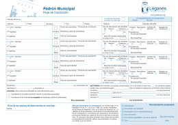 Padron info(2014) - Ayuntamiento de Leganés