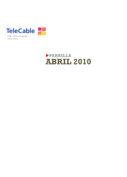 ABRIL 2010 - Telecable