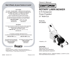 ROTARY LAWN MOWER - Small Engine Parts