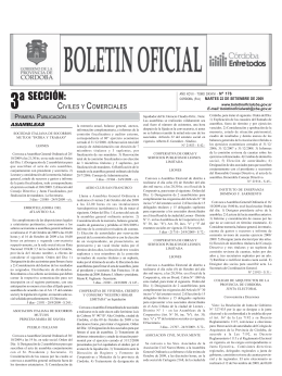 seccion3 modelo - Boletín Oficial de la Provincia de Córdoba