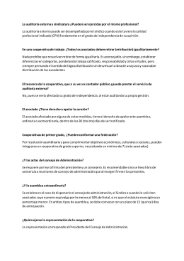 Preguntas Frecuentes sobre Cooperativas