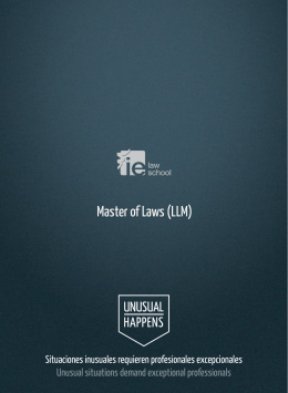 Conoce IE Law Descarga el PDF