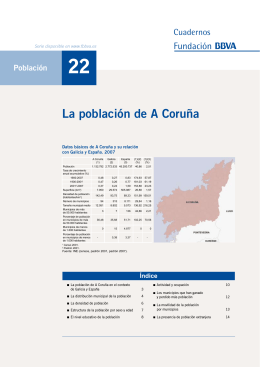 La población de A Coruña