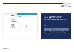 SiteRemote Server