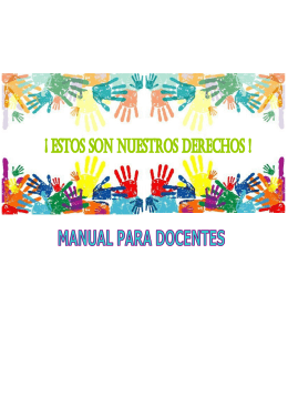 Manual de Primaria: ¡ESTOS SON NUESTROS