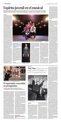 Espíritu juvenil en el musical