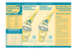 household hazardous waste recycling guide