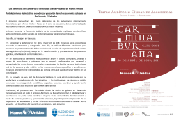 Los beneficios del concierto se destinarán a este Proyecto de