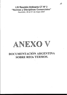 DOCUMENTACIÓN ARGENTINA