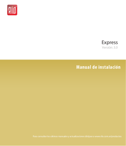 Express Manual de instalación