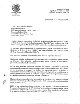 Secretaría Ejecutiva Expediente No. CNT—116