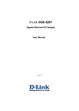 Manual - D-Link
