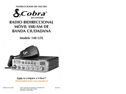 www.cbradio.nl: Cobra 148GTL (ESP)