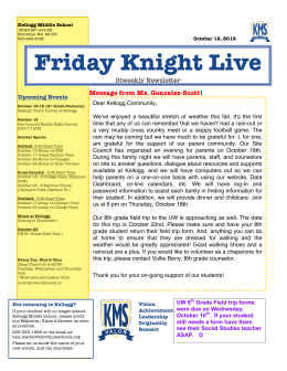 FKL October 12 - Shoreline School District