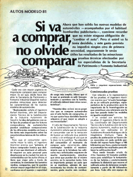 Autos modelo 81