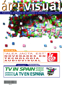 2005 LA TV EN ESPAÑA TV IN SPAIN2004