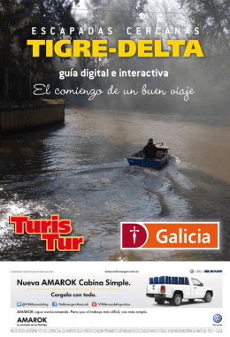 Tigre-Delta. - Banco Galicia