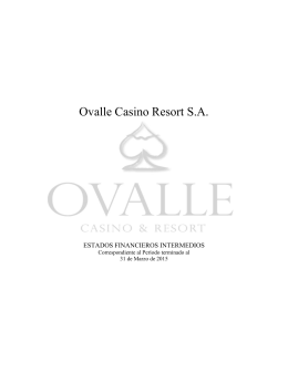 1.6 MB - Ovalle Casino Resort