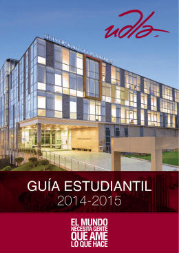 GUÍA ESTUDIANTIL 2014-2015 - Universidad de Las Américas