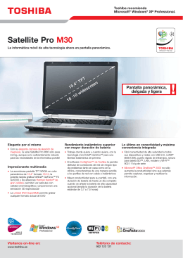 Satellite Pro M30