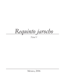 Requinto jarocho - Recursos Fandangueros