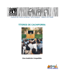 Títeres de Cachiporra