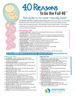 To Go the Full 40