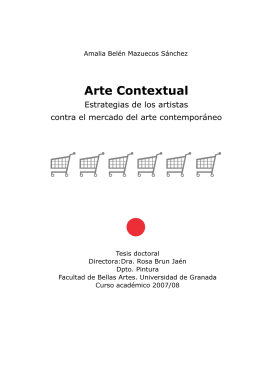 Arte Contextual - Universidad de Granada