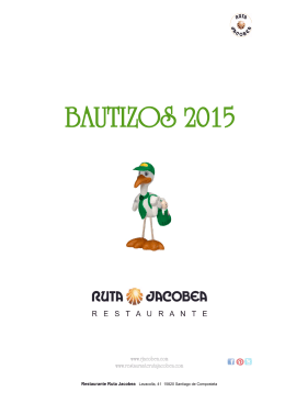 BAUTIZOS 2015 - Grupo Ruta Jacobea