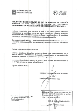 se. XUNTH DE GaLiCia SERVIZO
