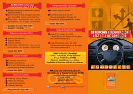 Licencias de Conducir - Municipalidad de Puerto Montt