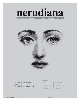 Neruda y Fornasetti Neruda Posmoderno (II)