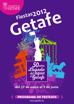 Fiestas - Ayuntamiento de Getafe