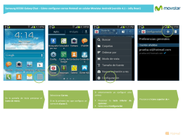 Samsung B5330 Galaxy Chat - Configurar correo Hotmail en Android