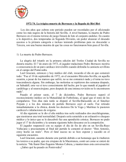 1972-1974. La trï¿½gica muerte de Berruezo y la llegada de Biri Biri