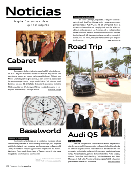 Noticias Cabaret Audi Q5