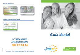 Guía dental - Seguros