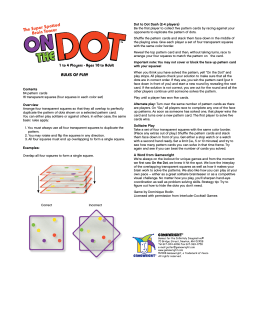 RULES OF PLAY