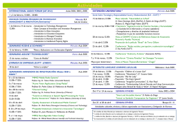 Program - Universidad Politécnica de Madrid