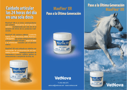 Cuidado articular MaxFlex® XR