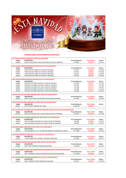 PROMOCIONES INSTRUMENTOS MUSICALES