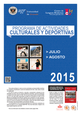 Actividades CLM Junio