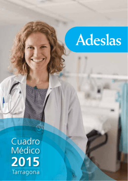 Cuadro Médico Privado Tarragona 2015