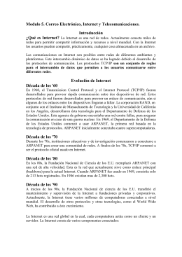 Módulo de Redes e Internet