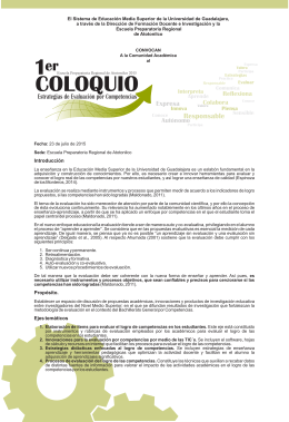 convocatoria Coloquio.cdr - Sistema de Educación Media Superior